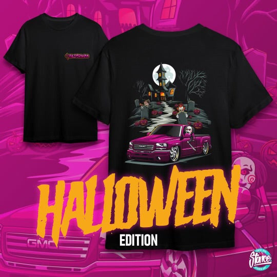 Paletiando x GMC Halloween shirt plus truck sticker